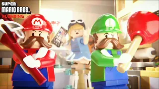 Super Mario Bros. Plumbing Commercial But In Lego