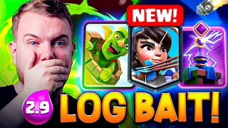 EL MEJOR MAZO DE LOG BAIT EN CLASH ROYALE!