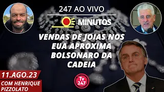 O dia em 20 minutos - Vendas de joias nos EUA aproxima Bolsonaro da cadeia (11.08.23)