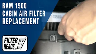 How to Replace Cabin Air Filter 2016 RAM 1500 | AQ1138