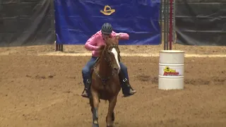 Watch: 77-year-old woman competes in barrel racing at San Antonio Stock Show and Rodeo