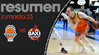 Valencia Basket - BAXI Manresa (90-85) RESUMEN | Liga Endesa 2021-22