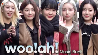 우아(wooah) 뮤직뱅크 출근길 | wooah Music Bank