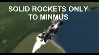 Solid Rockets Only to Minmus Challenge | Kerbal Space Program