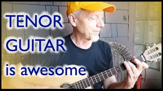 Tenor Guitar - 4 strings in 5ths