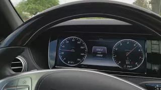 Mercedes S550 acceleration 0-60 mp/h