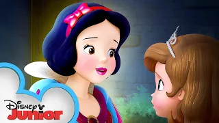 Sofia Meets Snow White! 🦌 | Sofia the First | Disney Junior