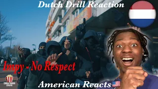 American Reacts to Dutch Drill! #ZQ Impy - No Respect (prod. HARIS) (Music Video) | Crash Parker