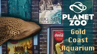 Ep.6 | SHARKS+ BILLBOARDS! | Gold Coast Aquarium | Planet Zoo