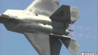 2012 Joint Service Open House and Air Show - F-22 Raptor Demo