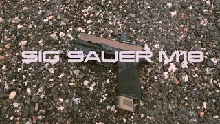 Sig Sauer M18 with upgrades