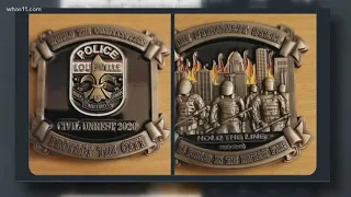Police challenge coin sparks backlash in Louisville
