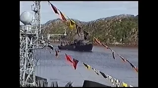 День ВМФ в Полярном. 25 июля 1999 года.