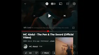 MC ABDUL- THE PEN AND THE SWORD  WE NEED THIS MORE THAN EVER RIGHT NOW 💜🖤INDEPENDENT ARTIST REACTS