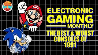 Electronic Gaming Monthly's Top 10 Video Game Consoles of 1991