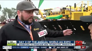 Day two of the Annual World Ag Expo: OXBO Hay Merger