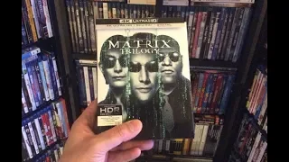 The Matrix Trilogy 4K BLU RAY REVIEW + Unboxing