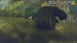 WATCH | Woman's rescue from river caught on police bodycam