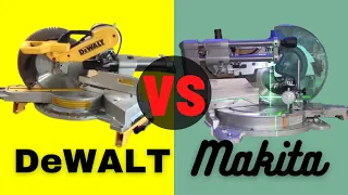 DeWalt DWS779/DWS780 vs Makita LS1219L double bevel 12" sliding miter saw