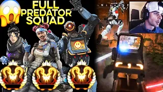 DALTOOSH FULL APEX PREDATOR SQUAD❗😱 | APEX PREDATOR TEAMWORK❗ APEX LEGENDS