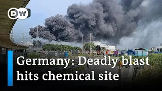 Huge explosion at German chemical complex | DW News