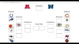 2020-2021 NFL PLAYOFF PREDICTIONS