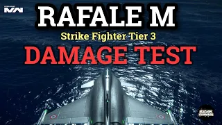 Modern Warships: Rafale M Damage Test || Best Tier 3 Strike Fighter