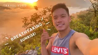 The most breath taking sunrise you will ever witness in Nong Khiaw, Laos Vlog 14
