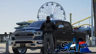 SAF | US Marshals Pursue a Vehicle | SHOTS FIRED! | GTA V RP