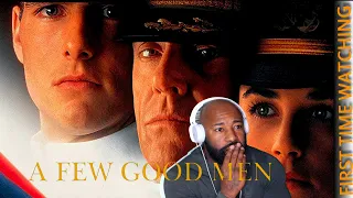 A few Good Men ( 1992 )  MOVIE REACTION: VETERAN First Time Watching!!