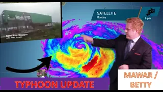 Typhoon Bagyong Betty / Mawar Breaks ACE record, impacts on Luzon and Forecast (Tuesday AM Update)