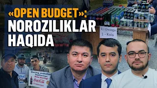 "Open budget": amaldor, iqtisodchi va bloger bahsi