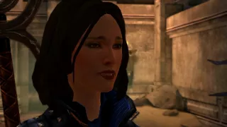 Carver's jig makes Bethany smile [Dragon Age 2: Legacy DLC]