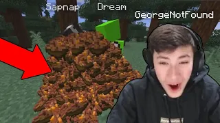 Minecraft, But Item Drops Are Random And Multiplied... (Dream, George, Sapnap)