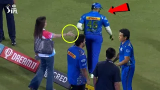 The whole Wankhede got shocked when Rohit Sharma refused to shake hands with Nita Ambani in MI vs RR