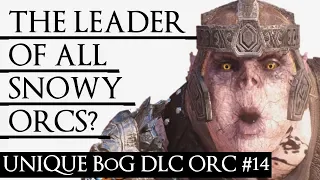 Shadow of War: Middle Earth™ Unique Orc Encounter & Quotes #251 THE SNOWFLAKE DLC URUK