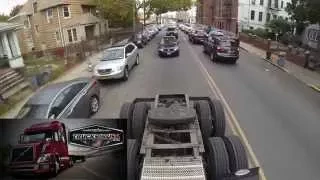 Leaving the Bronx - GoPro Bobtail - Trucks In USA