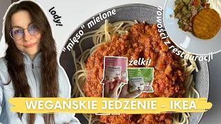 🌱 WEGAŃSKA IKEA - test nowości | kotlet, mięso mielone, lody z automatu, żelki