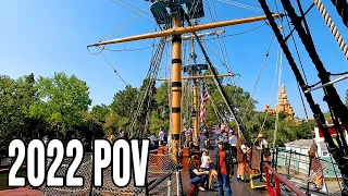 Sailing Ship Columbia - Disneyland Ride 2022 [4K POV]