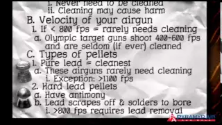Airgun Academy Episode 31 - Airgun Cleaning Part 1