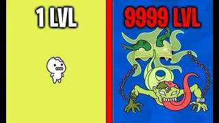 MAX LEVEL ZOMBIE GOD EVOLUTION! Galaxy Evolution! (9999+ Level Legendary Zombie God!)