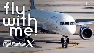 Microsoft Flight Simulator X - Delta 757 to San Diego