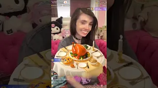 Eugenia Back Home For Thanksgiving. She's Asked If She Has Gained. TikTok Live November 22