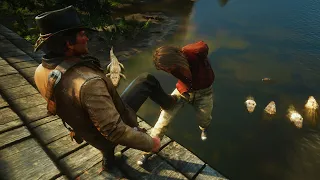 Satisfying Ways To Kill Micah Dead Eye Killcam Edition Euphoria Physics RDR2