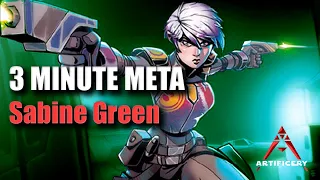 3 MINUTE META: Sabine Green