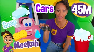 Playground Car Wash | Educational Videos for Kids | Blippi and Meekah Kids TV