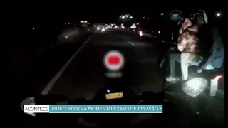 Vídeo mostra momento exato de acidente em "rolezinho" de motos em Campinas