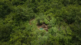 Amazing Girl Build The Most Beautiful Swimming Pool for Little House Off Grid In Deep Jungle