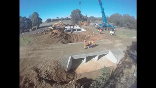 Rail Culvert Replacement Time-Lapse
