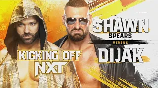 Shawn Spears vs Dijak (1/2) | NXT 03/26/24